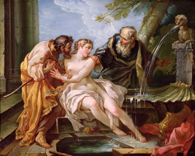 Susanna e i vecchioni, 1746 da Joseph Marie the Younger Vien